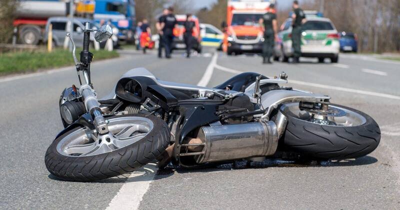 Accidente de motocicleta